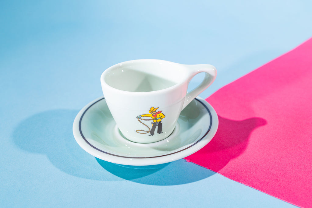 METEOR Cowboy Espresso Cup & Saucer