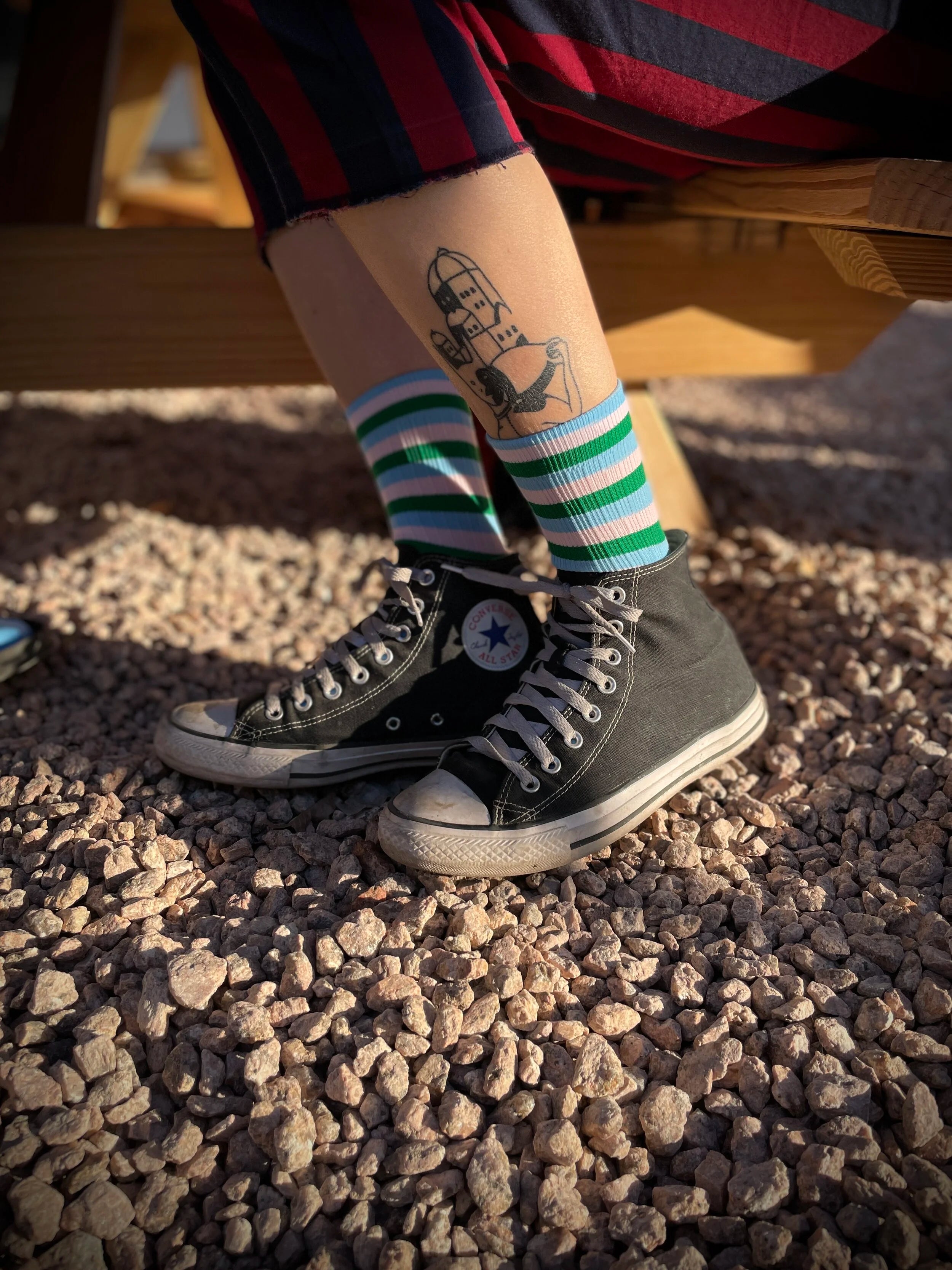 Meteor Clown Socks