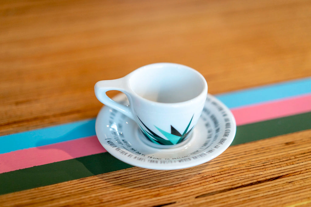 Meteor Espresso Cup and Saucer