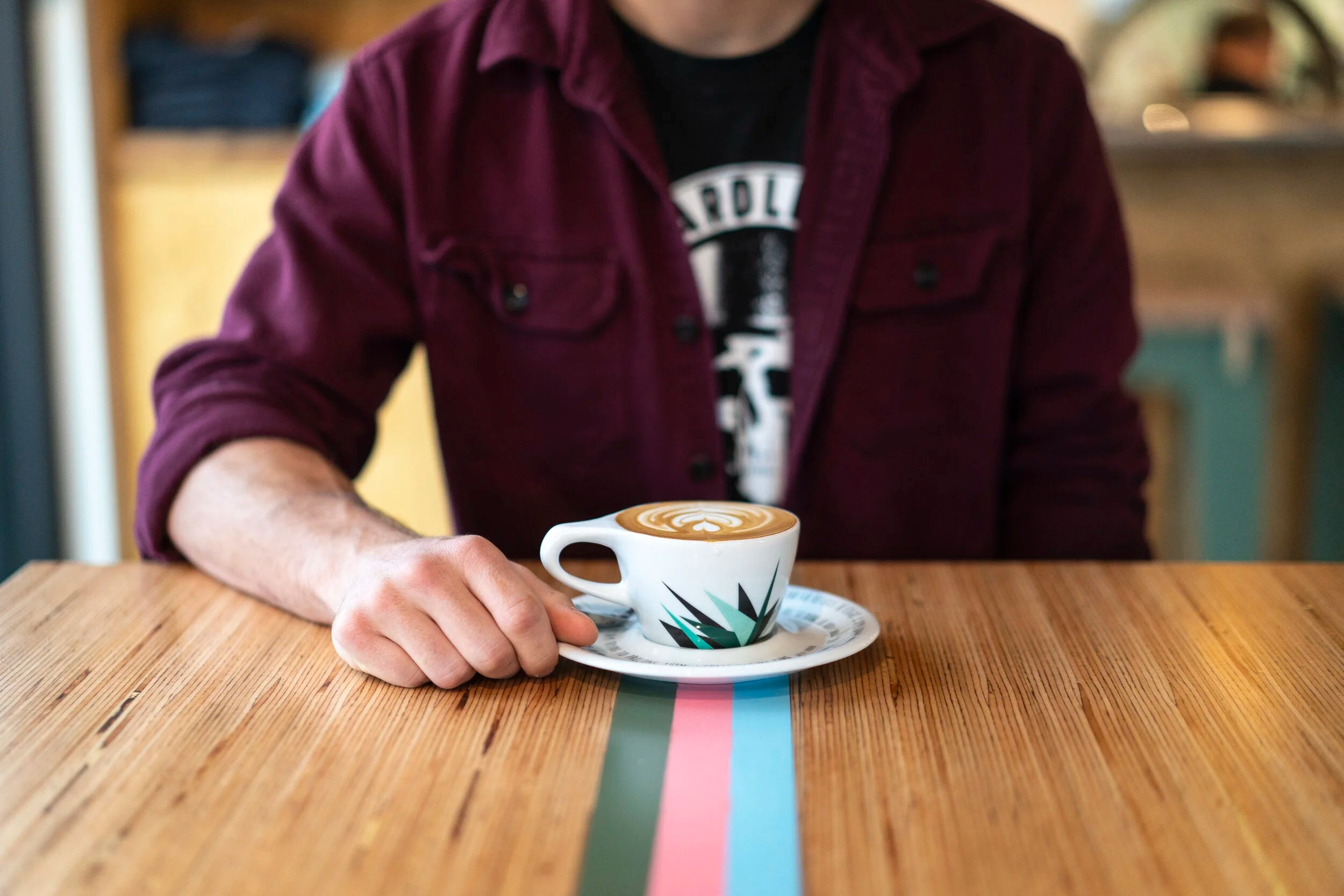 Meteor Cappuccino Cup and Saucer