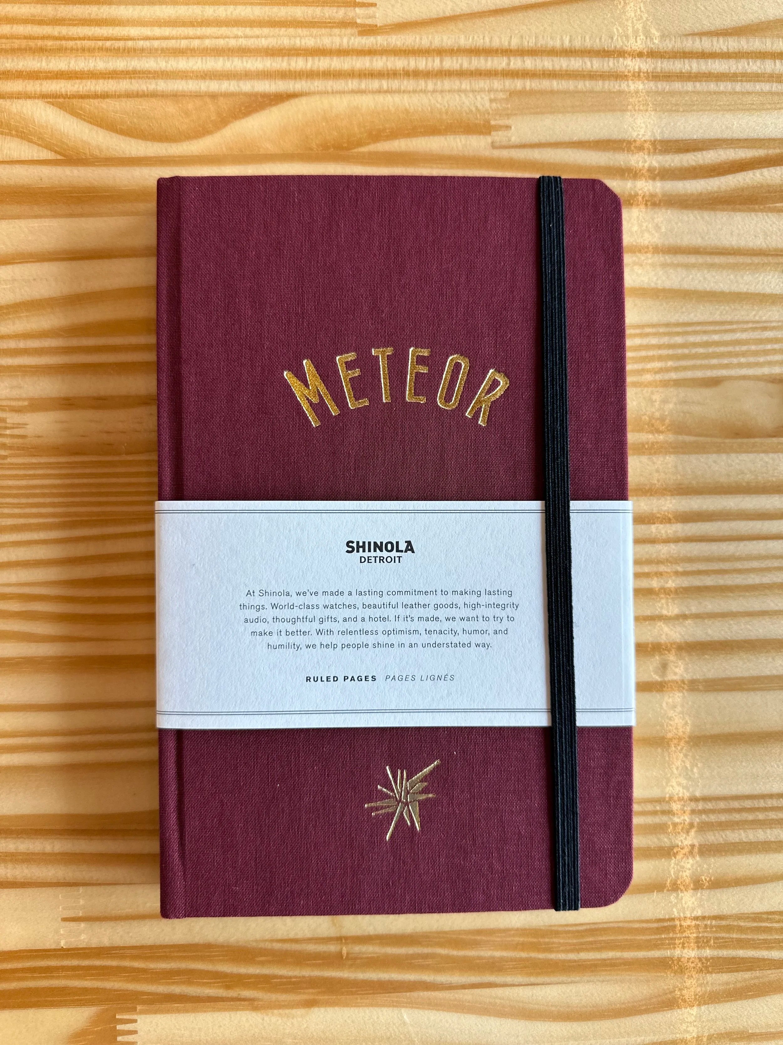 Meteor Linen Journal