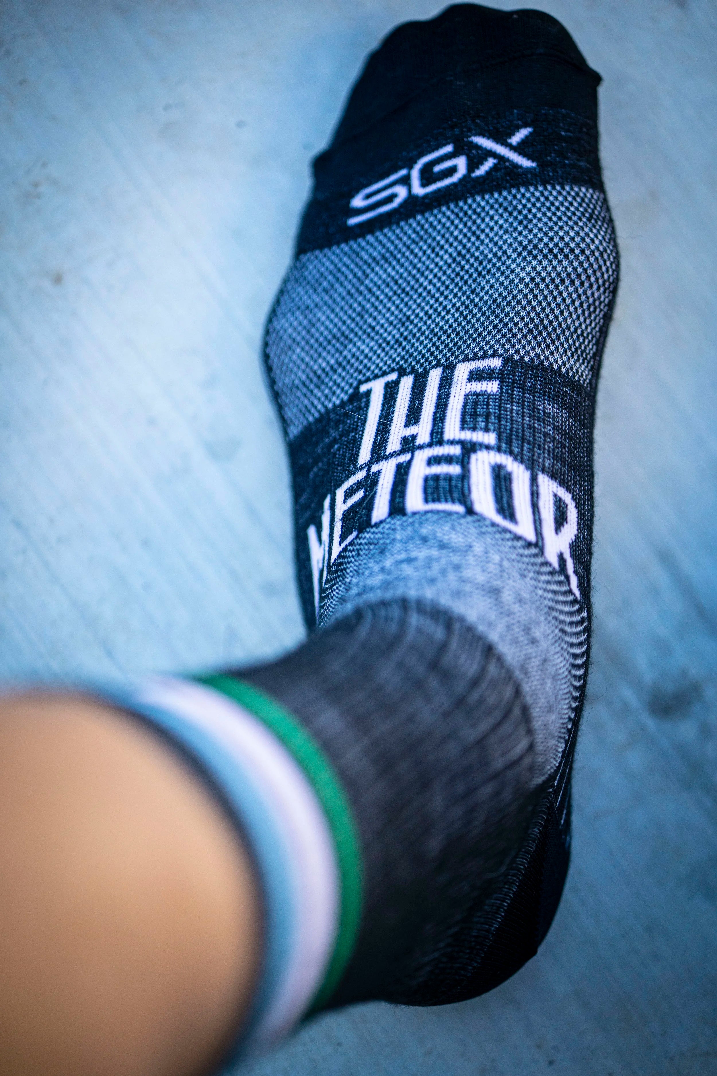 Meteor Merino Wool Tri-Color Sock