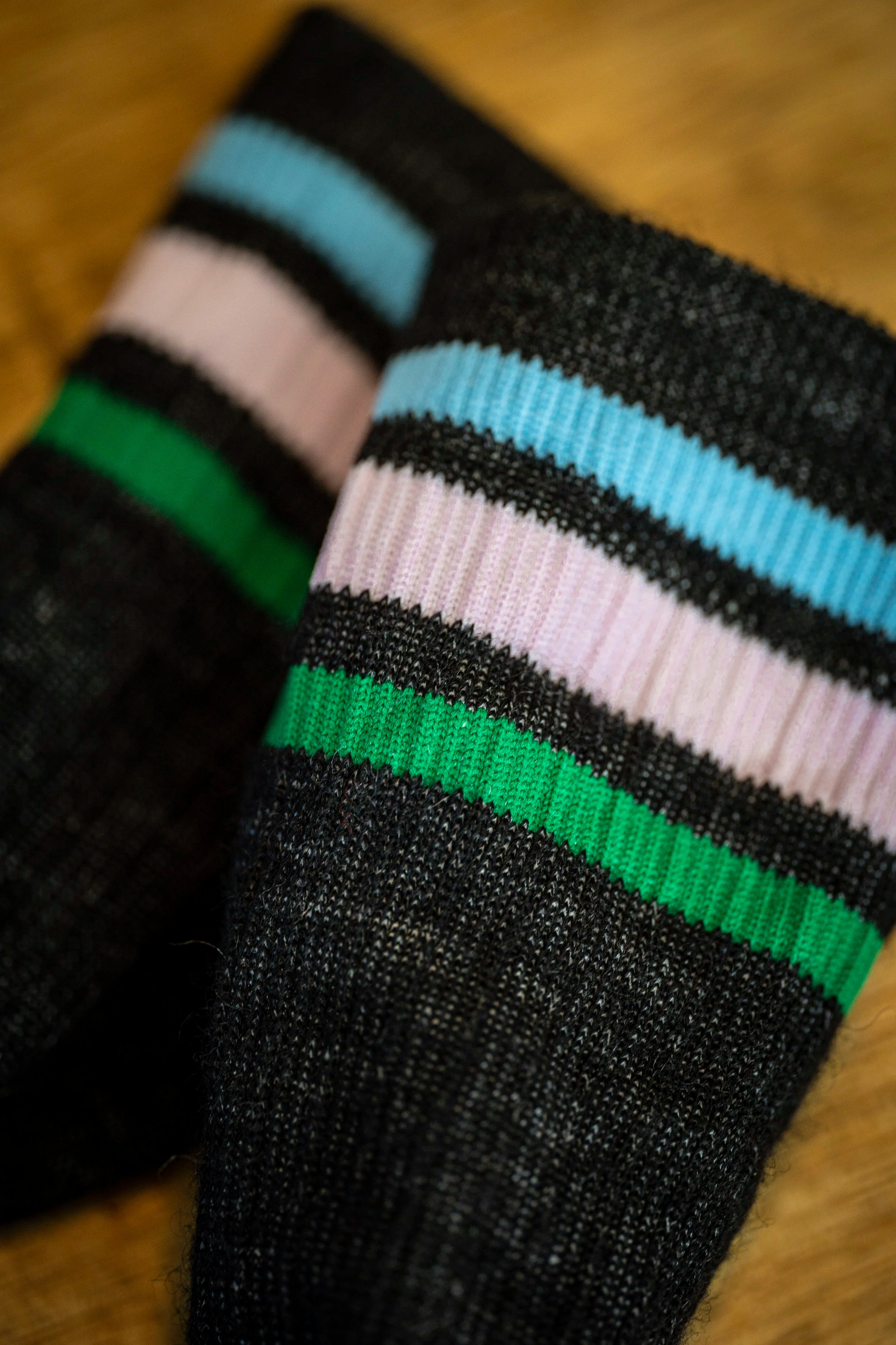 Meteor Merino Wool Tri-Color Sock