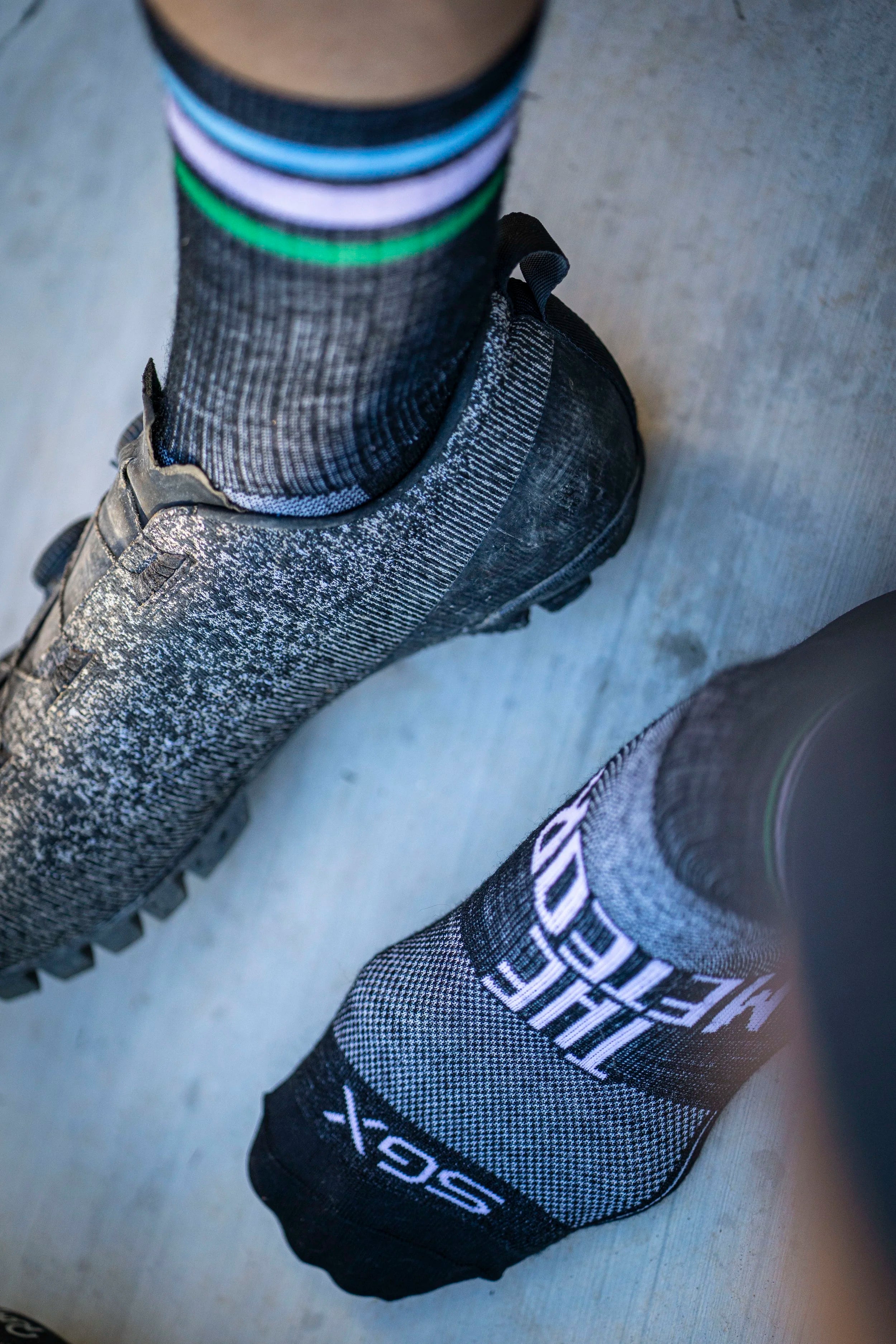 Meteor Merino Wool Tri-Color Sock