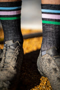Meteor Merino Wool Tri-Color Sock