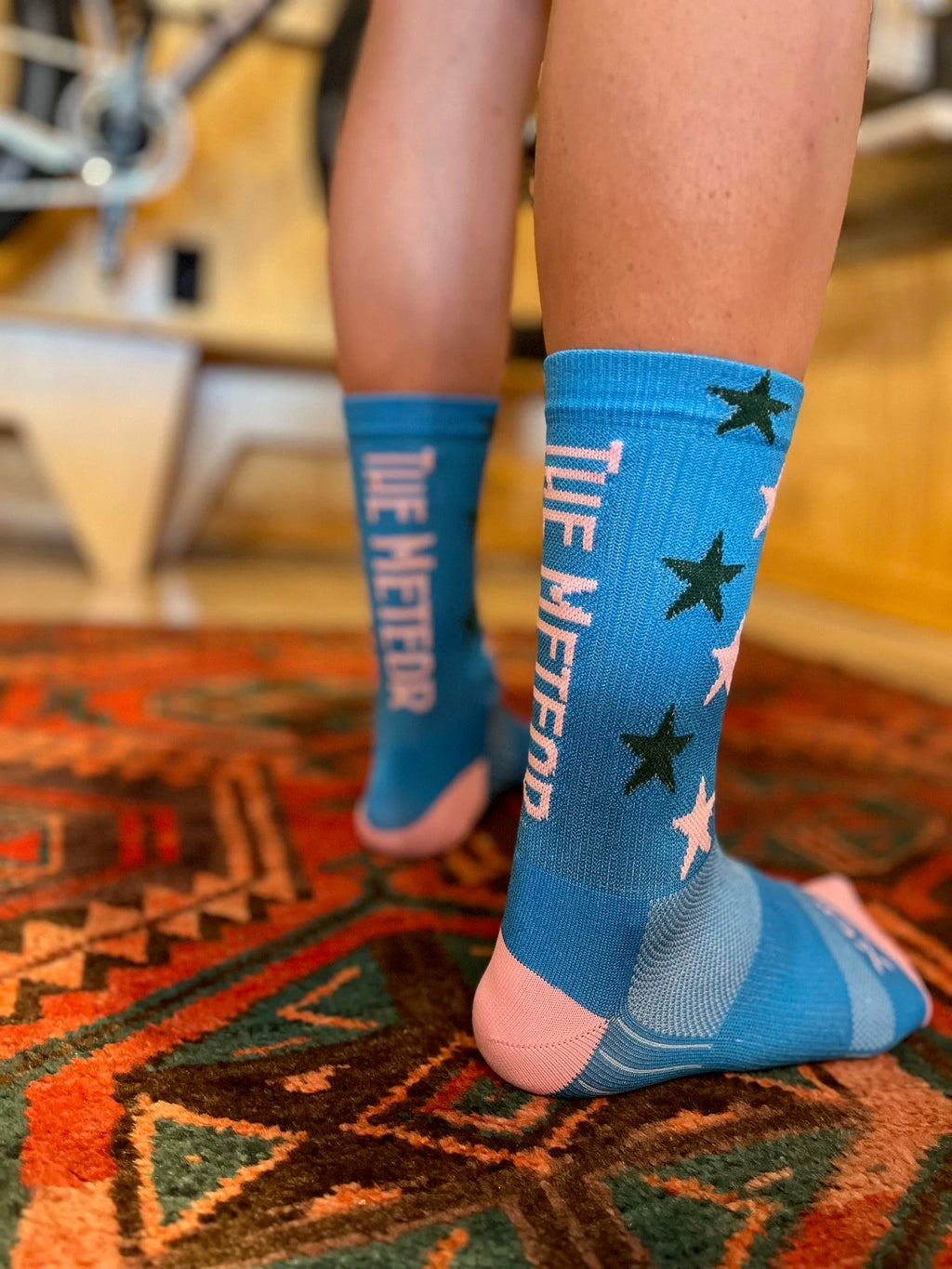 Meteor Blue Sky Sock