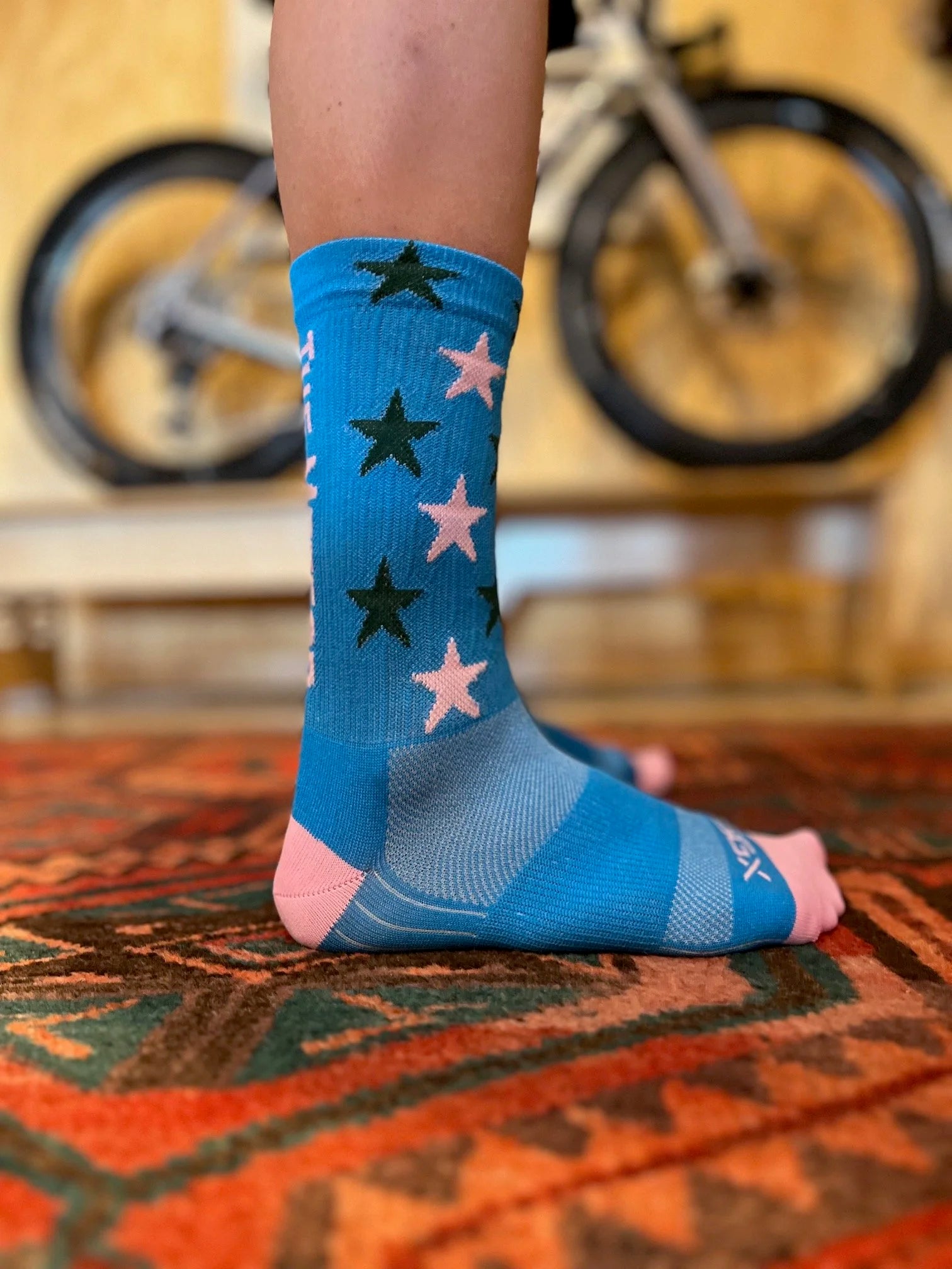 Meteor Blue Sky Sock