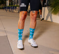 Meteor Blue Sky Sock