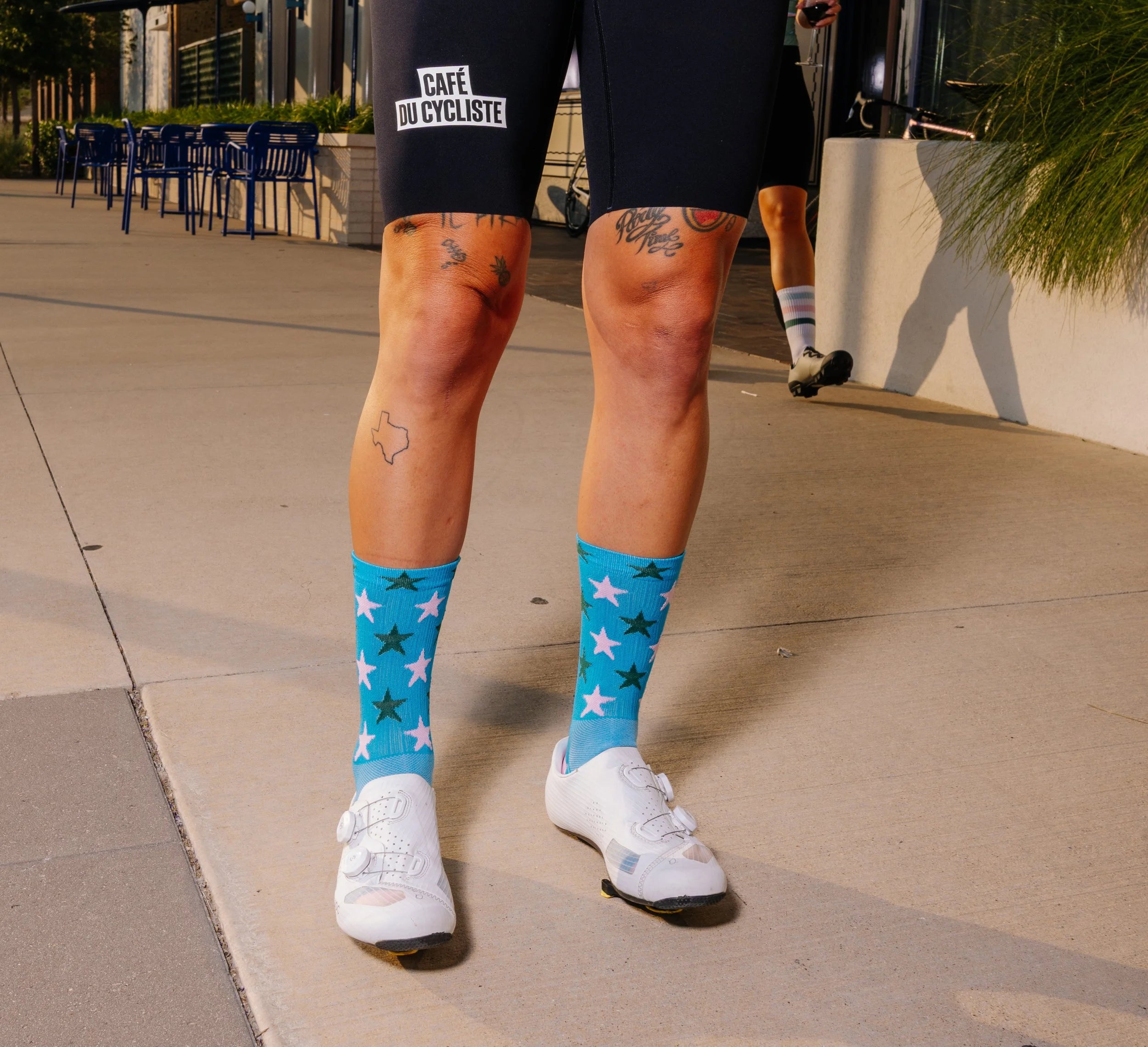 Meteor Blue Sky Sock