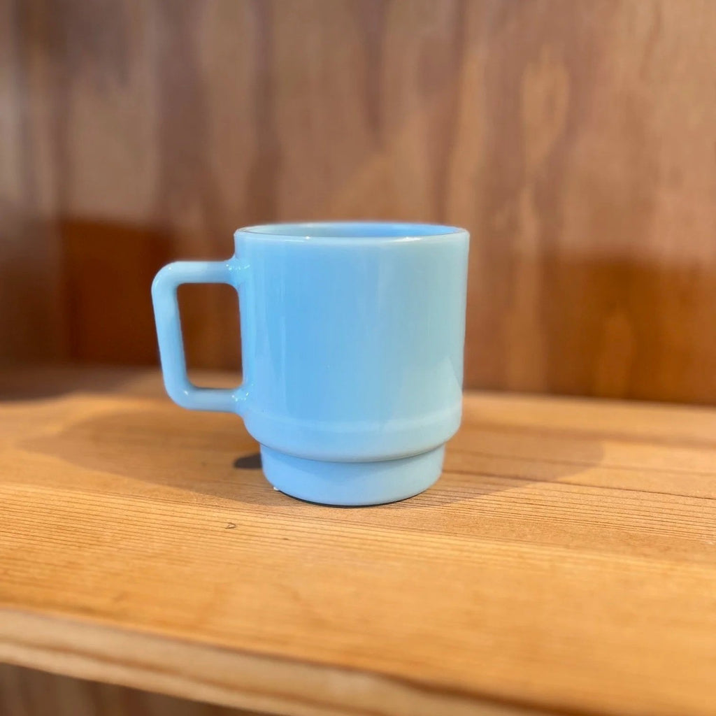 Meteor Milk Glass Rope Mug.