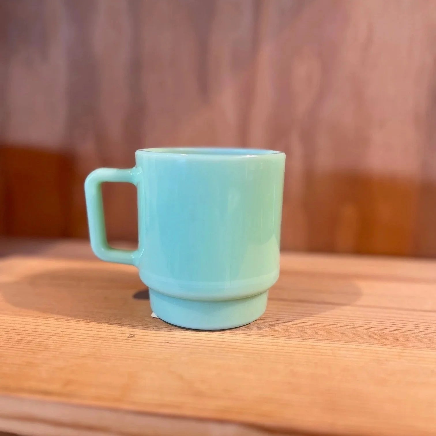 Meteor Milk Glass Rope Mug.